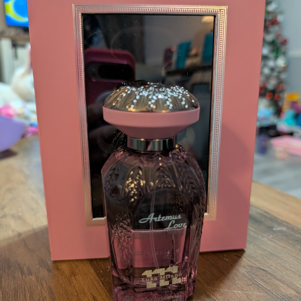 Pink Perfume Bottle